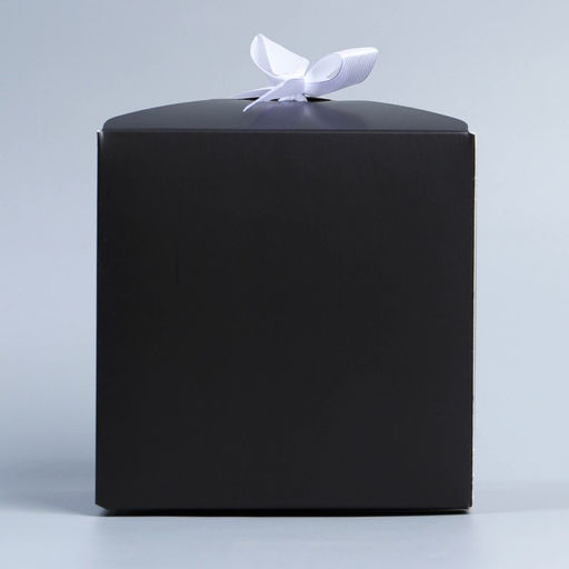 Коробка складная Чёрный, 12 х 12 х 12 см - Дарите счастье фото 4