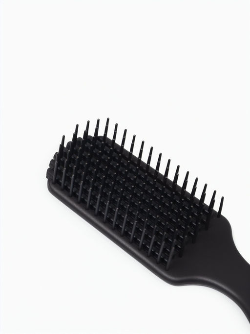 Цена за 2 шт. Расчёска массажная, для сушки волос, 18×4.5 см, чёрная