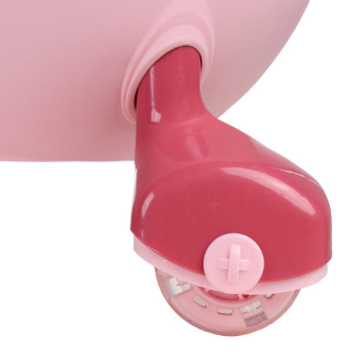 Толокар QT-8097 розовый/светящиеся полиуретановые колеса 80 мм/уп5 - ГалеонТрейд фото 7