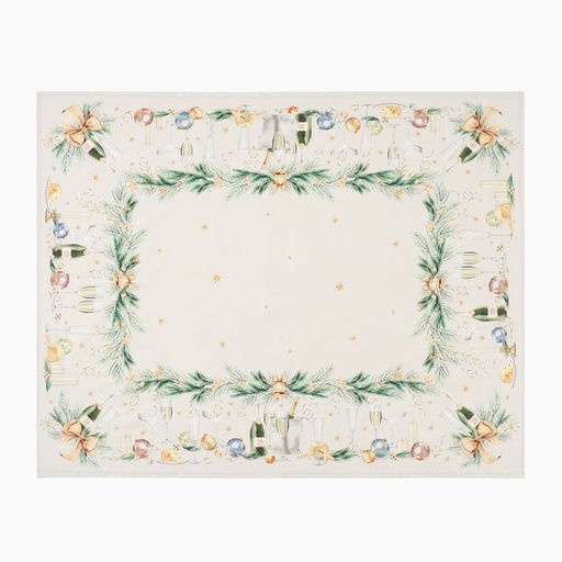 Скатерть новогодняя «Этель» Spruce mood, 150×180 см +/-3 см с ВГМО, 100% хлопок, саржа 190 г/м²