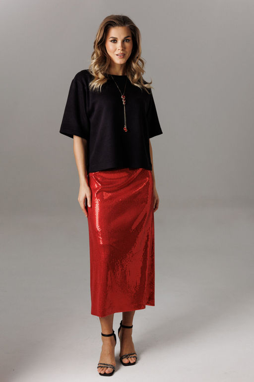 Костюм Lars Style 1186 черный, красный