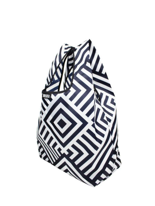 Мод.3,Майка Принт (SM3Short) Средняя с кармашком. Зигзаг черно-белый НОВИНКА!!! - Moshna фото 8