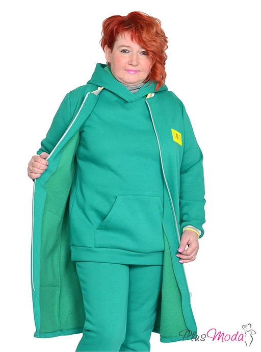 Толстовка Модель №1871 размеры 44-84 - Plusmoda фото 8