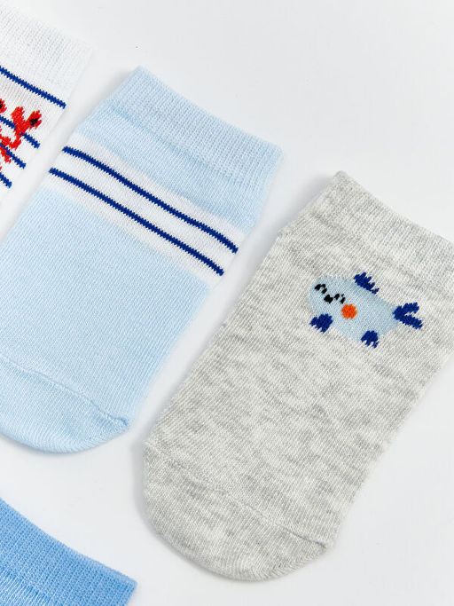 Erkek Bebek Patik ?orap 5li Paket