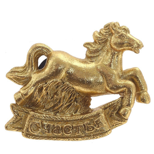 Магнит "Лошадка", L6 W2 H4 см, 3в.