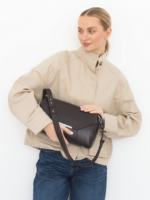 Сумка 1017H coffee Polina&Eiterou