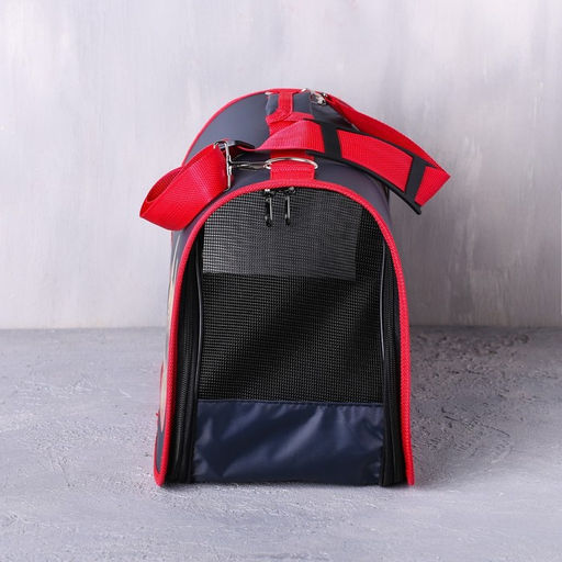 Сумка-переноска раскладная, каркасная Погнали! 45x27x20 см - Пушистое счастье фото 4