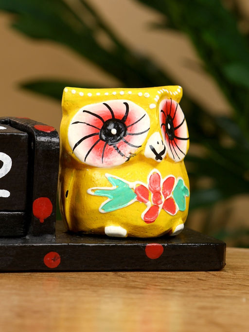 Календарь настольный Совушки, 1966 см, дерево, чёрно-жёлтый - Simaland фото 6