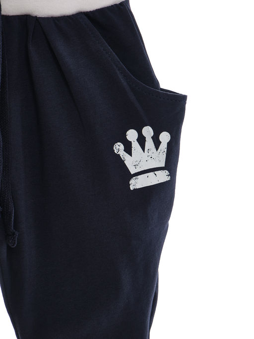 Бриджи с принтом UD 0782 т.синий - Mini maxi фото 2