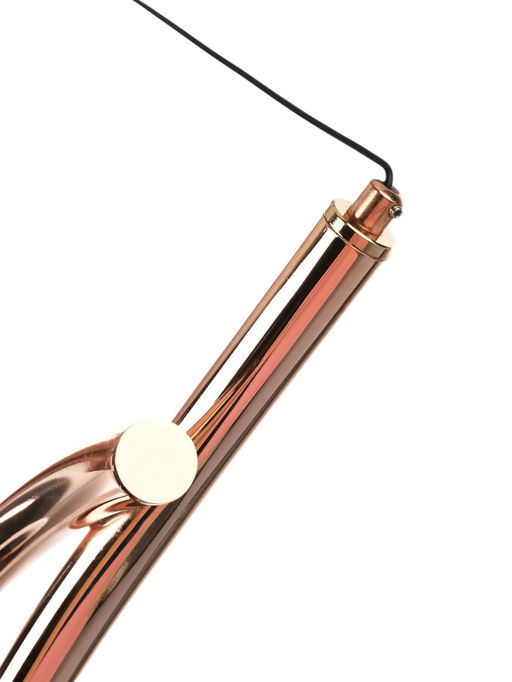 Светильник «Шанти» LED 18 Вт 3000К латунь 74×15×18-218 см