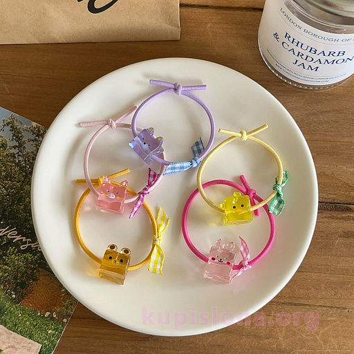 Резинка для волос Square animal - Купи слона фото 2