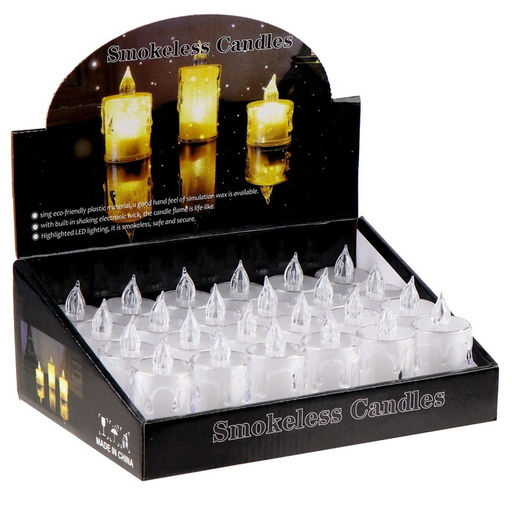 Цена за 36 шт. Свеча светодиодная «Вдохновение», горит жёлтым