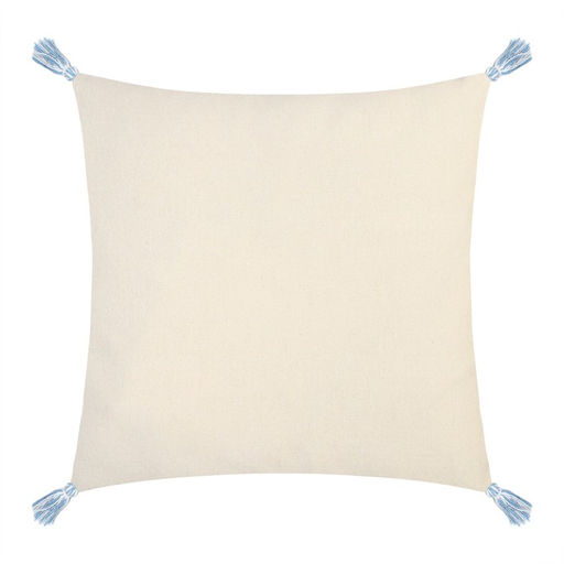 Наволочка декоративная Этель Бохо, 45х45 см, цвет молочный, 100% хлопок  фото 4