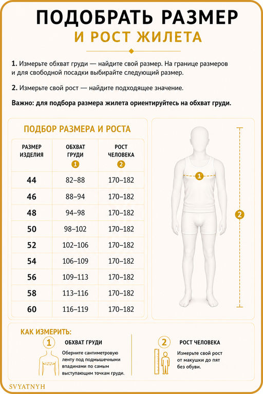 Жилетка 
 5434-М1