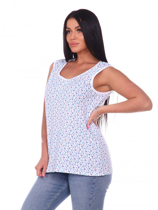 Майка б/з (Голубой) - Итос-плюс фото 2