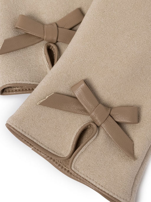 Перчатки жен флис LB-CP-139 l.beige