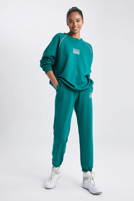 DeFactoFit Тканевые спортивные штаны для дайвинга Jogger стандартного кроя  фото 5