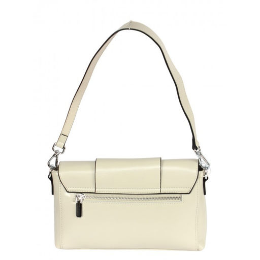 Сумка женская натуральная кожа GU 2033-0028, 1отд+карм/пер, плечевой ремень, бежевый SALE 264160 - Adelia фото 6