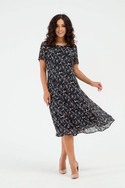 Платье с жакетом Марселла (50-56) - Serenada фото 13