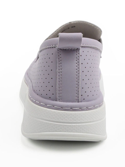 06-YE286-3 PURPLE Туфли женские (натуральная кожа)