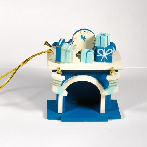 Елочная игрушка - Камин 650-3 K - Idh фото 3