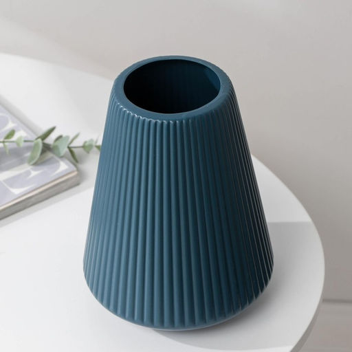 Ваза для цветов, пластик, 14×18 см, 1.5 л, МИКС