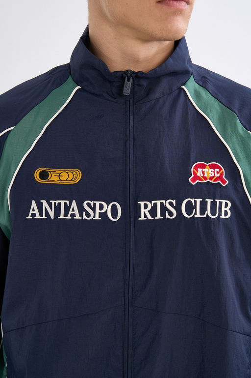 Ветровка Синий ANTA SPORTS CLUB Single Jacket  фото 7