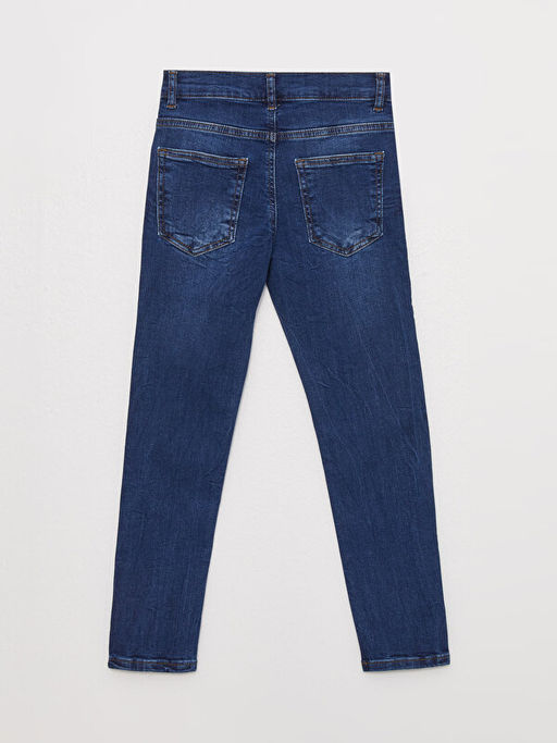Beli Ayarlanabilir Lastikli Erkek ?ocuk Jean Pantolon