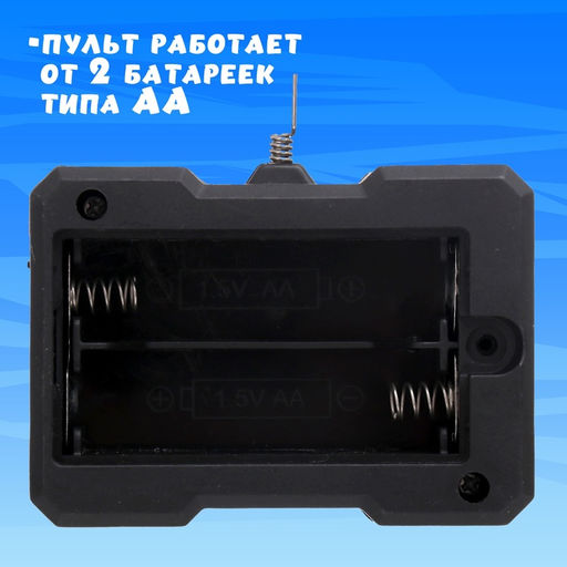 Машина «Болид», радиоуправляемая, работает от батареек, цвет черный