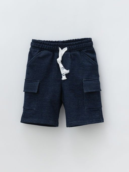 Шорты для мальчика с карманами, синий - Lesi kids фото 29