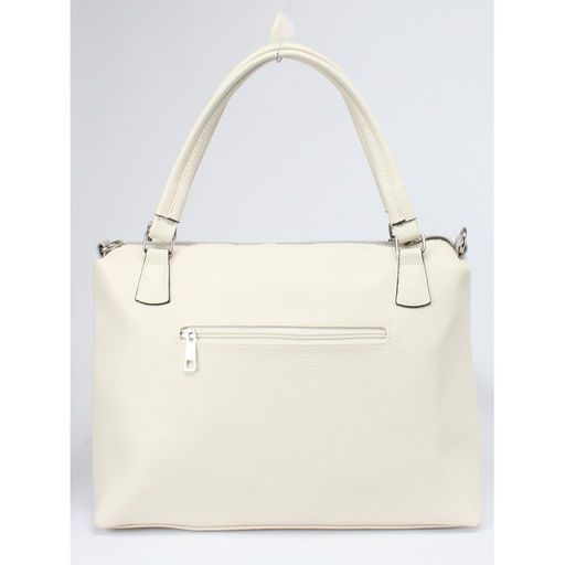 Сумка женская искусственная кожа ADEL-243/ММ, 1отдел+кар/перег, плеч/ремень, бежевый/серый флотер 259201 - Adelia фото 2