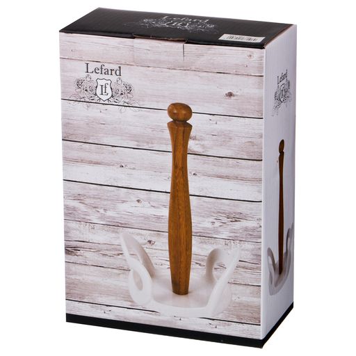 ПОДСТАВКА ДЛЯ БУМАЖНОГО ПОЛОТЕНЦА LEFARD NATIVE 16*13 СМ. ВЫСОТА=25,5 СМ