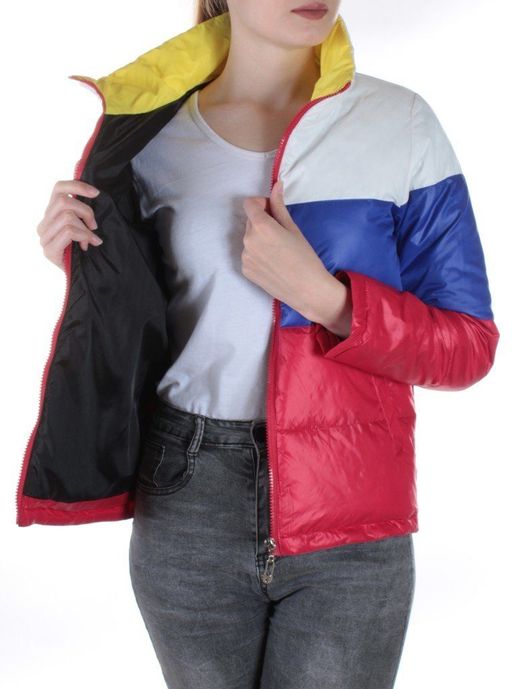 9023 WHITE/BLUE/RED Куртка демисезонная ZJW - Fashion фото 8