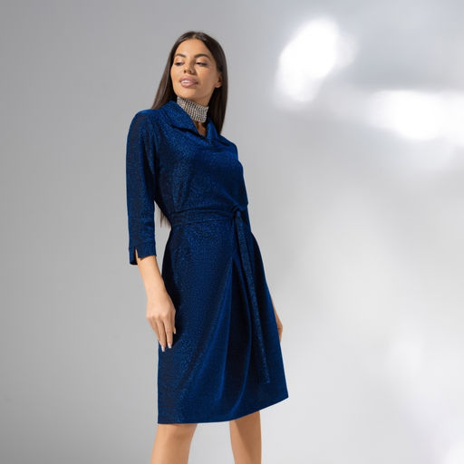 Платье свободного силуэта Модная реализация (с поясом) - Charutti фото 2