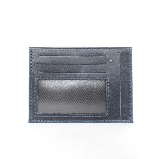 Визитница-кардхолдер Croco-В-207 н/к, 1отд, 9карм, синий пулл-ап (85) 260900  фото 2