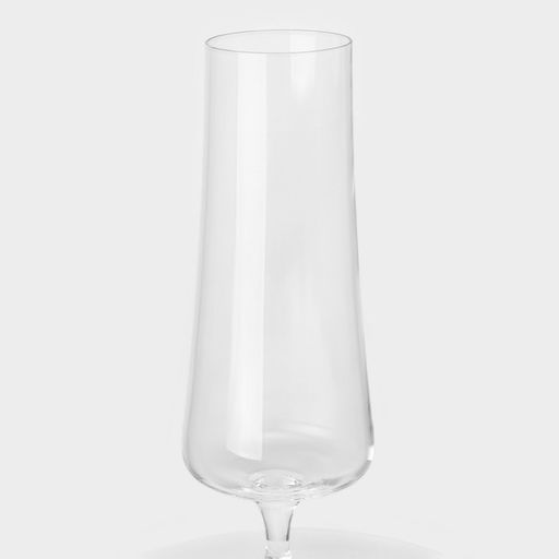 Бокалы для шампанского «Экстра», 215 мл, набор 6 шт., стекло, прозрачные