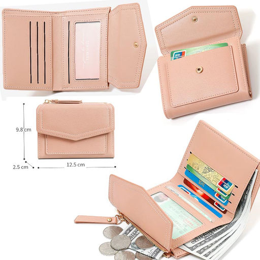 Кошелек W-Y9298-Pink - Ferro фото 2