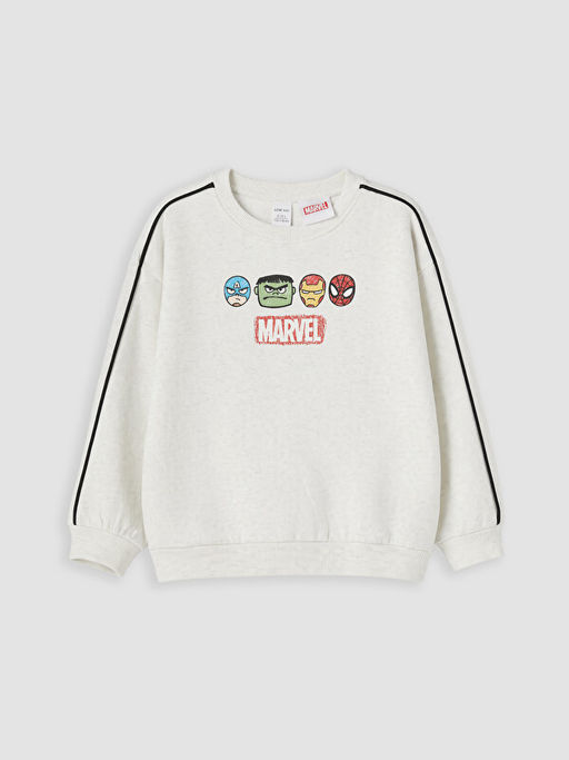 Avengers Bask?l? Erkek ?ocuk Sweatshirt