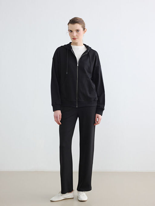 Худи женское oversize на молнии