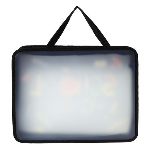 Папка для труда, А4, пластиковая, 33×26×7.5 см, School, МИКС