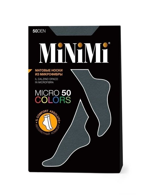 New! Носки MiNiMi Micro colors 50 3D (1 пара)  фото 3