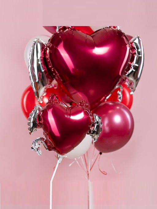 Воздушный шар фольгированный 12" «Тихий омут», 5 шт.