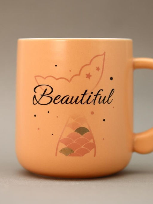 Кружка "The mermaids tail", orange