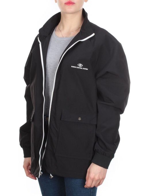 1106 BLACK Ветровка женская MADAM MODA (100% полиэстер) - Fashion фото 7