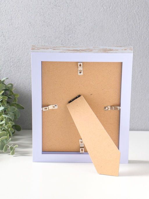 Фоторамка пластик 15х20 см "Прованс" серо-голубой 23,7х18,8х3 см