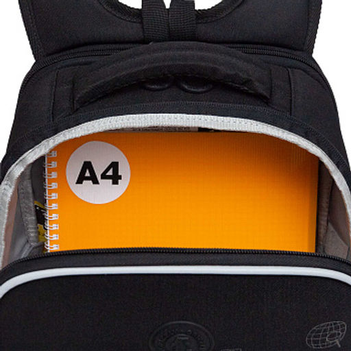 RAw-695-6 Рюкзак школьный с картхолдером на держателе - Grizzly фото 12