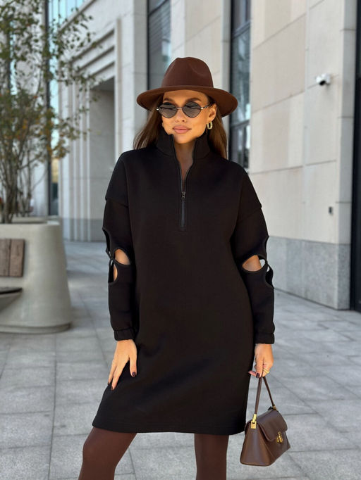 Платье DilanaVIP 2058 черный - Dilana vip фото 8