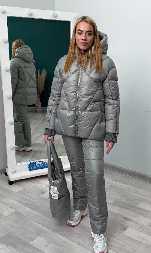 Брюки зимние, утепленные синтепоном - А+б коллекция фото 18