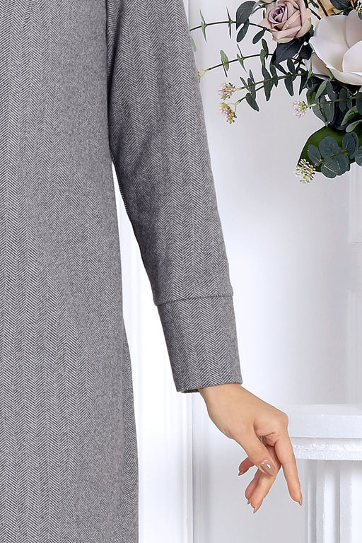 Платье Ninele 6090 светло-серый фото 5