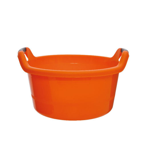 Таз 12,0л круглый, ЛЮКС арт.С407, С40736, С40717 - Полимербыт фото 2